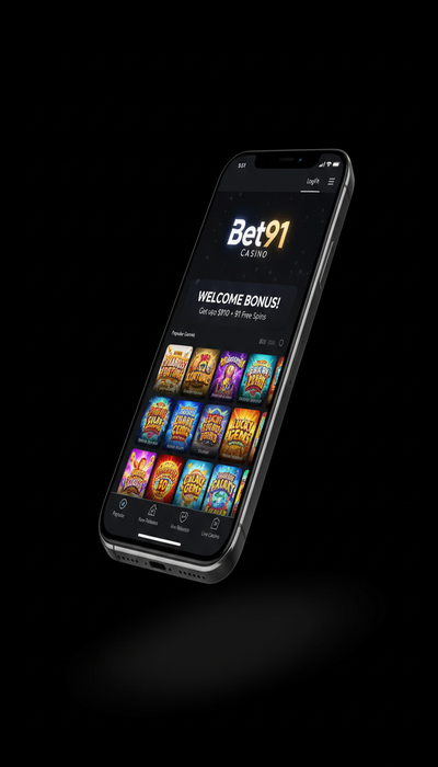 Bet91 Casino Casino en smartphone